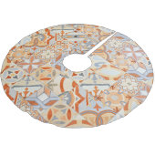 Hydraulische cement tegels: mozaïek trend. kerstboom rok (Gekanteld)