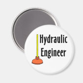 Hydraulische monteur Toilet Plunger Magneet (Voorkant / Achterkant)