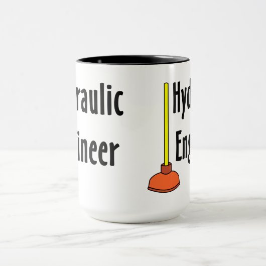 Hydraulische monteur Toilet Plunger Mok (Midden)