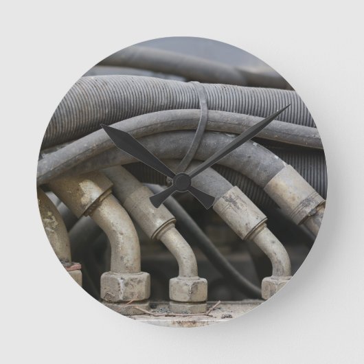 Hydraulische uitrusting ronde klok (Voorkant)