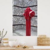 Hydrisch glas poster (Keuken)