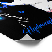 Hydrocefalus Awareness - Hydrocefalus lint Poster (Hoek)