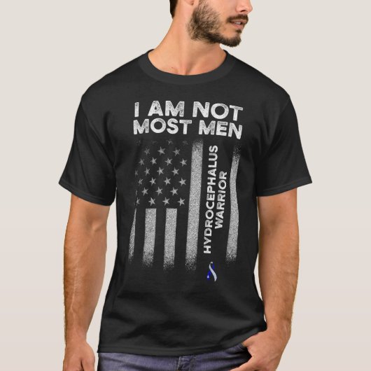 Hydrocefalus Overlevende Meeste Mannen Bewustzijn T-shirt (Voorkant)
