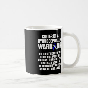 Hydrocefalus Overlevende Zuster Bewustzijn Warrior Koffiemok