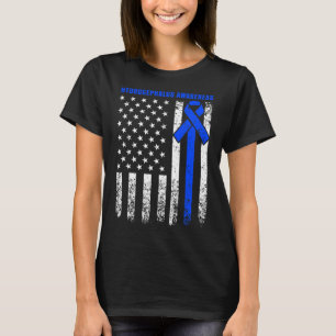 Hydrocefalus Survivor Therapie Bewustzijn Warrior T-shirt