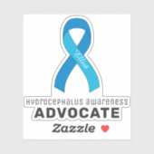 Hydrocefhalus Awareness Vinyl Sticker (Vel)