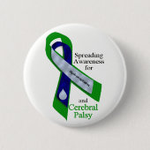 Hydrocefhalus en Cerebral Palsy Button (Voorkant)