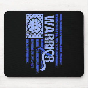 Hydrocephalus Warrior Flag Blue Ribbon Awareness M Muismat