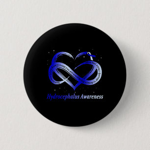 Hydrocephalus Warrior Hydrocephalus Overlevende Ronde Button 5,7 Cm