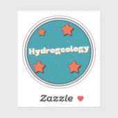 Hydrogeologie Sticker (Vel)