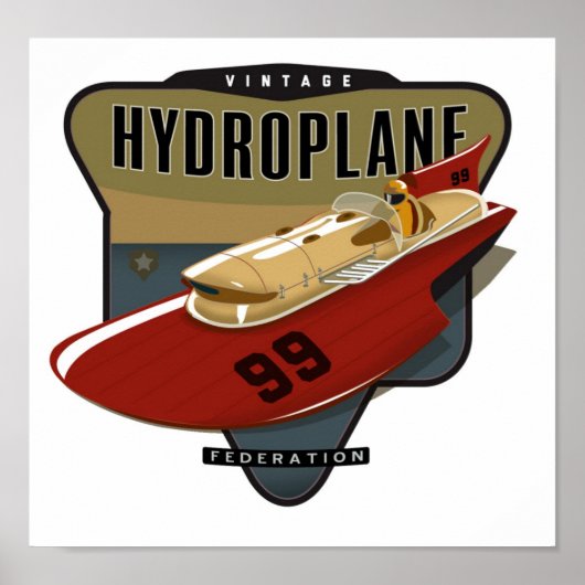  Hydroplanfederatie Poster (Voorkant)