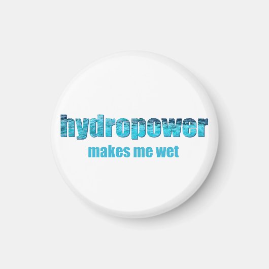 Hydropower Natte! Magneet (Voorkant)