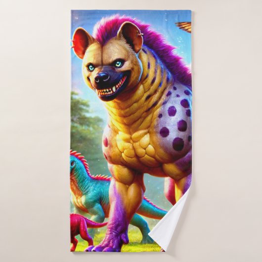 Hyena Art (Serviette de bain)