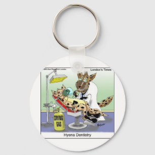 Hyena Dentistry Funny Gifts, T - shirts & verzamel Sleutelhanger