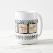 Hyena - Mosaic Koffiemok (Voorkant rechts)