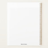 Hyena Piano Music Player Imaginaire Art Planner (Dos)