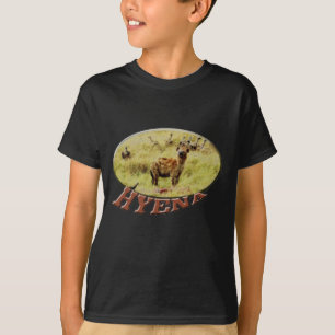 Hyena safari mannen/tiener t-shirts
