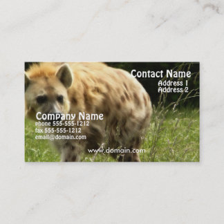 Hyena Visitekaartje