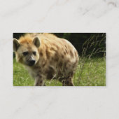 Hyena Visitekaartje (Achterkant)