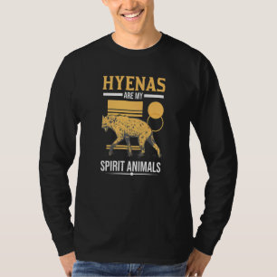Hyenas zijn mijn levende dieren Aardwolf Hyena T-shirt