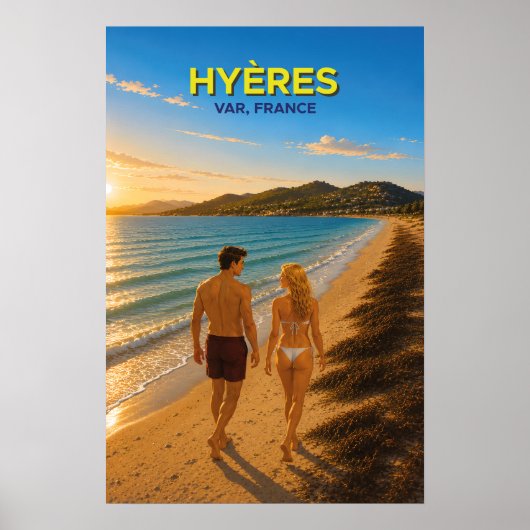 Hyères Poster (Voorkant)