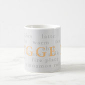 Hygat gris moi café tasse de thé (Centre)