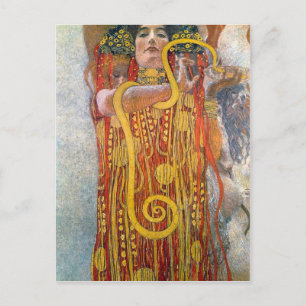 Hygeia by Gustav Klimt Briefkaart
