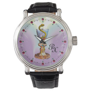 HYGEIA, GENEESMIDDEL, FARMACY MONOGRAM HORLOGE