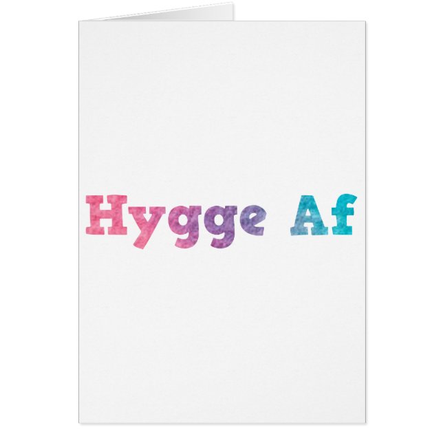 hygge af (Voorkant)