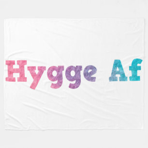 hygge af blanket fleece deken