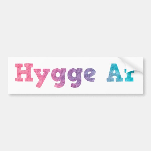 hygge af bumpersticker (Voorkant)