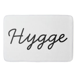 Hygge Black Elegant Badmat