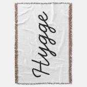 Hygge Black Elegant Deken (Voorkant Verticaal)