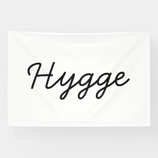 Hygge Black Elegant Spandoek (Horizontaal)