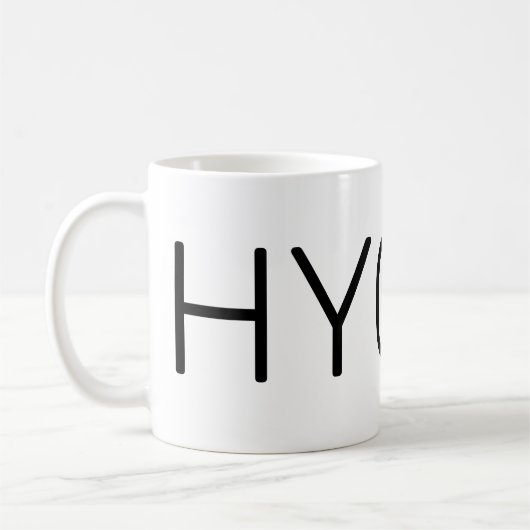 Hygge Black Koffiemok (Links)