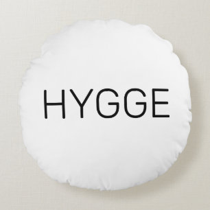 Hygge Black Rond Kussen