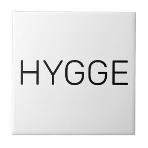 Hygge Black Tegeltje