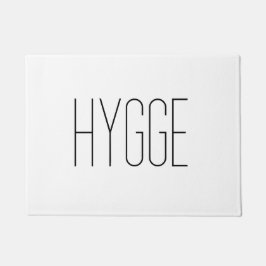 Hygge Black Thin Deurmat