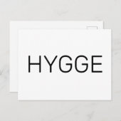 Hygge Briefkaart (Voorkant / Achterkant)