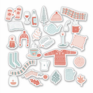Hygge Cozy Home Sticker