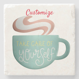 Hygge Drink Self-Care Thunder_Cove Stenen Onderzetter