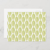 Hygge Flowers Pattern Briefkaart (Voorkant / Achterkant)