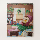 Hygge Hedgehog Jigsaw Puzzle (Vertical)