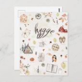 Hygge Herfst herfst oktober Briefkaart (Voorkant / Achterkant)