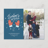 Hygge Mittens Briefkaart kerstfeestdag (Voorkant)