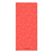 Hygge Mittens Kerstmenu Reclamekaart (Achterkant)