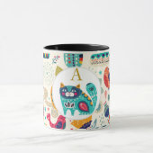 Hygge Mokkenschaal Knuffelkat Gepersonaliseerd Pre Mok (Midden)