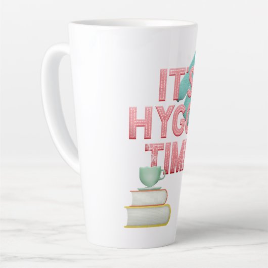 Hygge tijd latte mok (Linkerhoek)