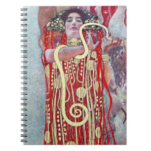 Hygieia door Gustav Klimt Notitieboek