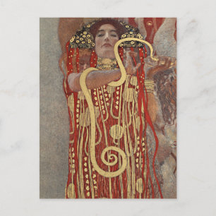 Hygieia van Gustav Klimt, Art Nouveau Kunst Briefkaart